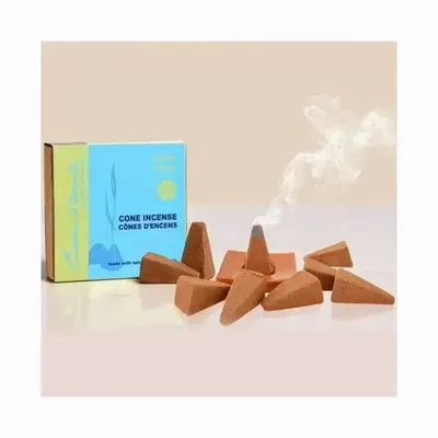 Senteurs - Encens d'Auroville Océans 5x10 Cônes - ARABESK