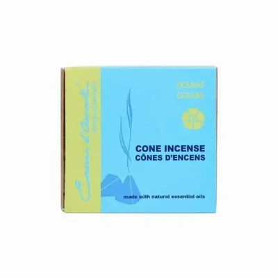Scents - Auroville Oceans Incense 5x10 Cones - ARABESK