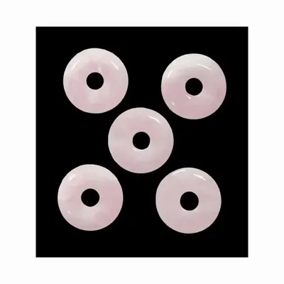 Bijoux - Donut Quartz Rose A 3cm x5 - ARABESK