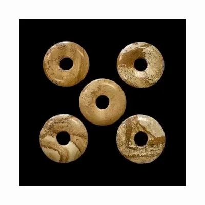 Jewelry - Donut Picture Jasper A 3cm x5 - ARABESK
