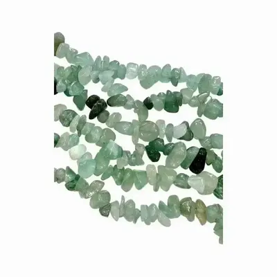 Jewelry - Green Aventurine Chips 5-8mm on a 80cm thread - ARABESK