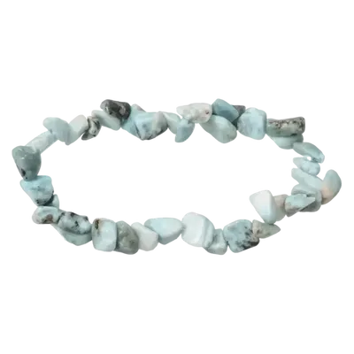 Bracelets - Bracelet Larimar A chips 18cm - ARABESK
