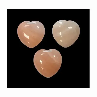Jewelry - Orange Aventurine Heart A 30mm x3 - ARABESK