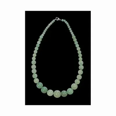 Bijoux - Aventurine Verte A Collier Chute Perles 6-14mm 45cm - ARABESK