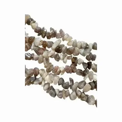 Bijoux - Agate Botswana A chips 3-8mm sur fil 80cm - ARABESK