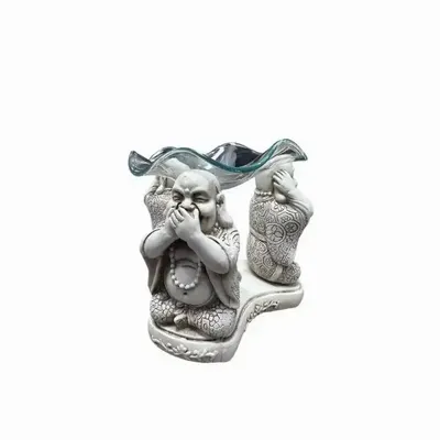 Senteurs - Brûleur 3 bouddhas de la sagesse - ARABESK