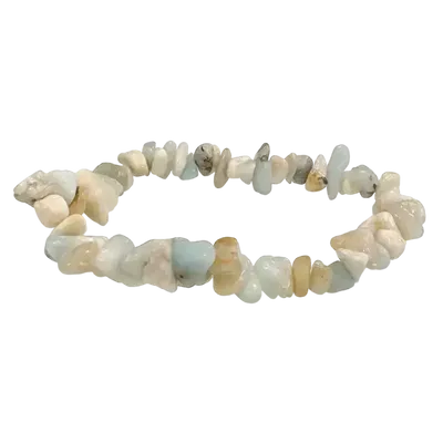 Bracelets - Bracelet Amazonite Multicolore chips 5-8mm 18cm - ARABESK