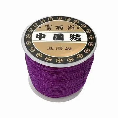 Jewelry - Purple Polyester Cord Thread 0.8mm 100 meters - ARABESK