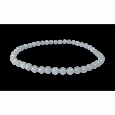 Bracelets - Angelite A beads bracelet 4mm - ARABESK