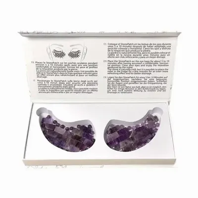 Bijoux - Patch yeux Amethyste A (lot de 2) du Brésil - ARABESK