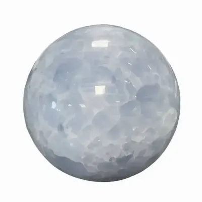 Bijoux - Sphère Calcite bleue poli 1.322k - ARABESK