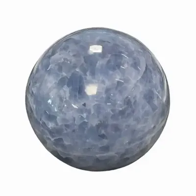 Bijoux - Sphère Calcite bleue poli 1.565kg - ARABESK