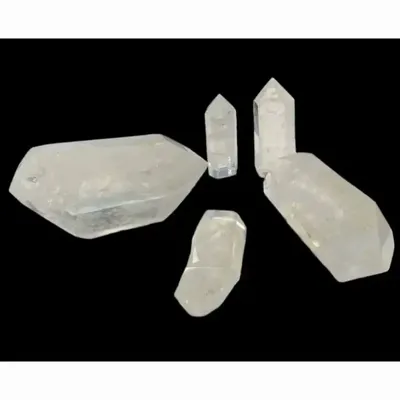 Jewelry - Rock crystal prisms from Madagascar - 5 pieces 1.575 k - ARABESK