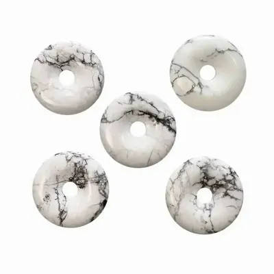 Bijoux - Donut Howlite A 3cm x5 - ARABESK