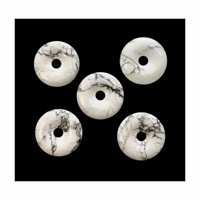 Jewelry - Donut Howlite A 3cm x5 - ARABESK