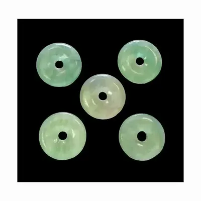 Bijoux - Donut Fluorite Verte 3cm x5 - ARABESK