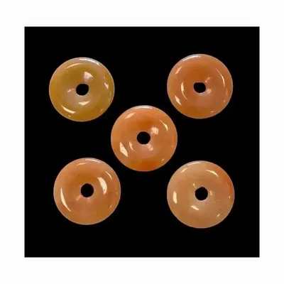 Jewelry - Donut Aventurine Orange A 3cm x5 - ARABESK