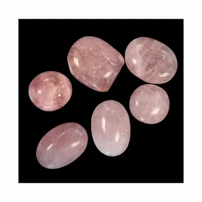 Jewelry - Polished Rose Quartz Blocks 1kg - ARABESK