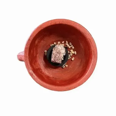 Senteurs - Porte charbon en terre cuite (rouge) - ARABESK