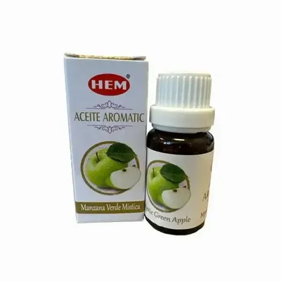 Scents - Hem Green Apple Scented Oil 10ml x 12 - ARABESK