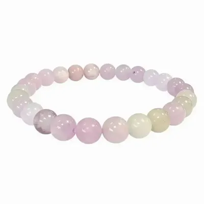 Bracelets - Kunzite Bracelet Multicolor AA beads 7mm - ARABESK