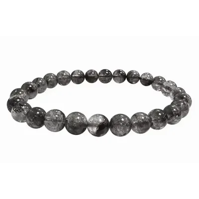 Bracelets - Herkimer Crystal Bracelet With 7-8mm beads - ARABESK