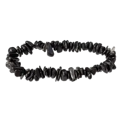 Bracelets - Hypersthene chips bracelet 5-8mm 18cm - ARABESK