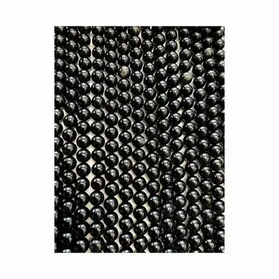 Jewelry - Black Obsidian A 4mm pearls on string - ARABESK