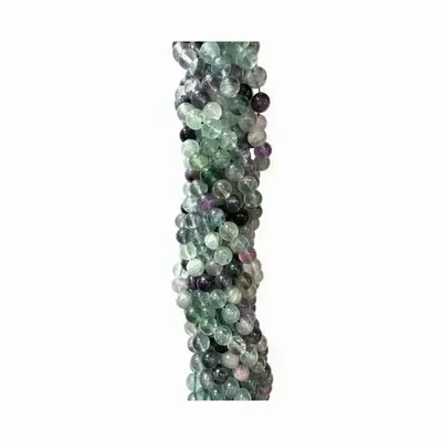 Bijoux - Fluorite A perles 4mm sur fil 40cm - ARABESK