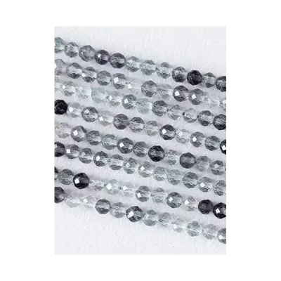 Jewelry - Faceted Fluorite AA 3mm beads on 40cm wire - ARABESK