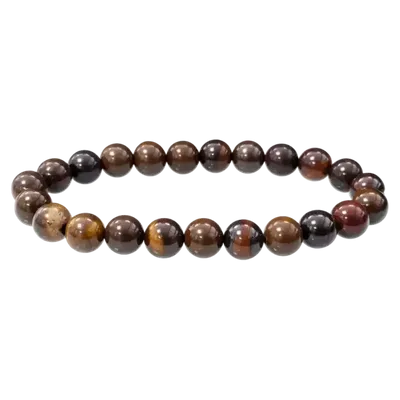 Bracelets - Iron Eye Bracelet AA 8-9mm beads - ARABESK