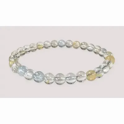 Bracelets - Bracelet Topaze Multicolore AA perles 6mm - ARABESK