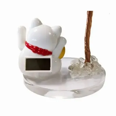 Jewelry - Tree of Life in Rose Quartz with Manekineko - ARABESK