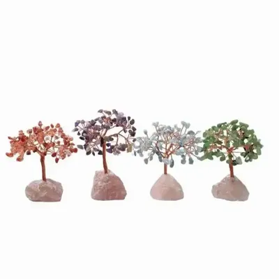 Jewelry - Tree of Life Red Agate on Rose Quartz Druse 12-13cm - ARABESK