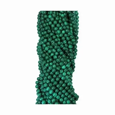 Bijoux - Malachite AA perles 4mm sur fil 40cm - ARABESK