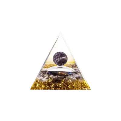 Jewelry - Orgonite Pyramid Amethyst Tree of Life - ARABESK