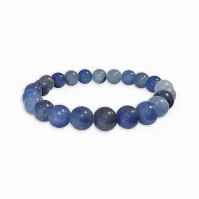 Bracelets - Bracelet Aventurine bleue A perles 8mm - ARABESK