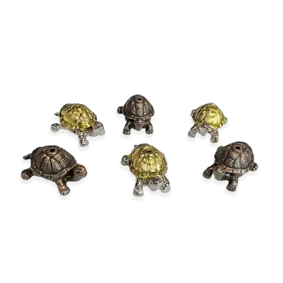 Scents - Tortoise Metal Incense Holder X6 - ARABESK