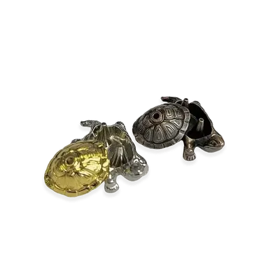 Senteurs - Porte Encens Métal Tortue X6 - ARABESK