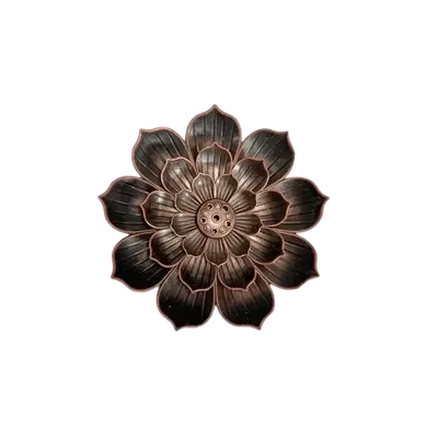Scents - Metal Incense Holder Large Lotus Flower 8.5 cm - ARABESK