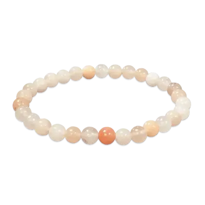 Bracelets - Bracelet Aventurine Pêche A perles 6mm - ARABESK