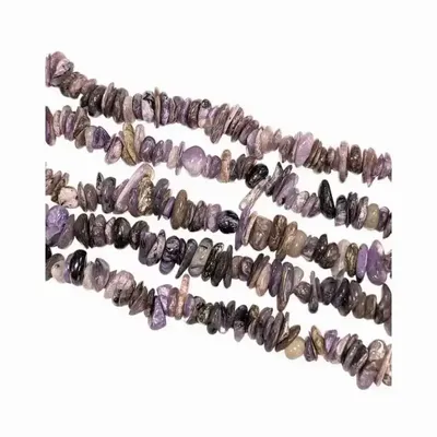 Jewelry - Charoite AA chips 5-8mm on 80cm wire - ARABESK