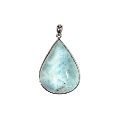 Bijoux - Pendentif Argent 925 Larimar AA 14.41g - ARABESK