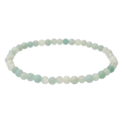 Bracelets - Amazonite bracelet China beads 4mm - ARABESK