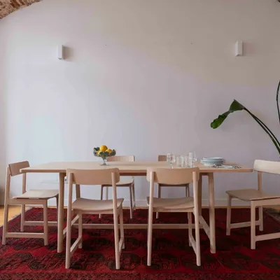 Meubles de cuisines  - La chaise moderne minimaliste en bois de frêne - MOR