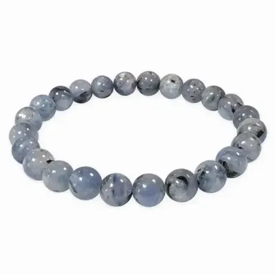 Bracelets - Bracelet Cyanite Bleue Naturelle perles 7.5-8.5mm - ARABESK