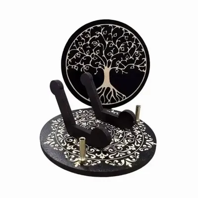 Jewelry - Incense holder tree of life plate 10cm - ARABESK