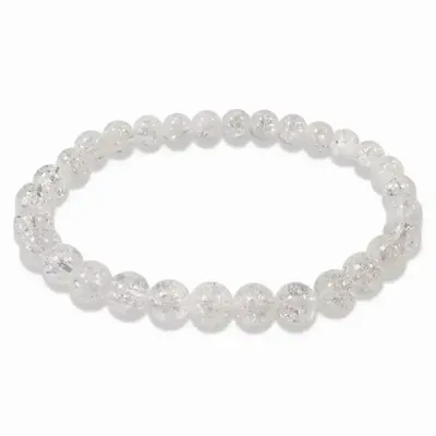 Bracelets - Bracelet Cristal de Roche Crack A perles 6mm - ARABESK