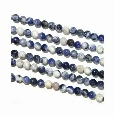 Jewelry - Sodalite beads 8mm on 40cm wire - ARABESK