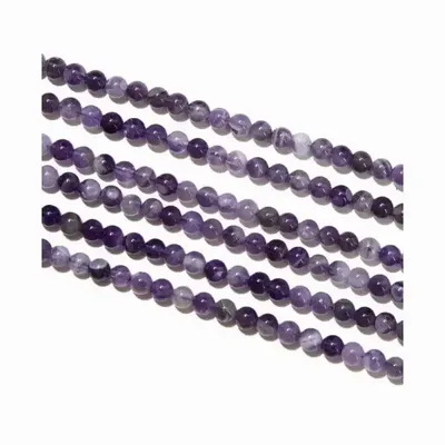 Jewelry - Tapered Amethyst A 4mm pearls on string - ARABESK